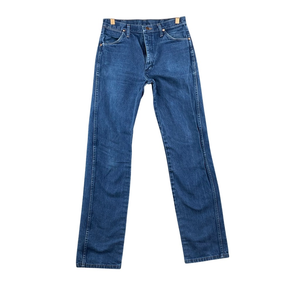 Wrangler Jeans Men 30x33 Blue Cowboy Cut Original Fit Straight Leg Denim Rodeo